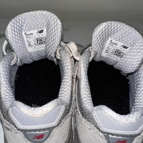 Pre-owned New Balance Kids' Black and Gray 999v4 Sneakers - Picture 12 of 14